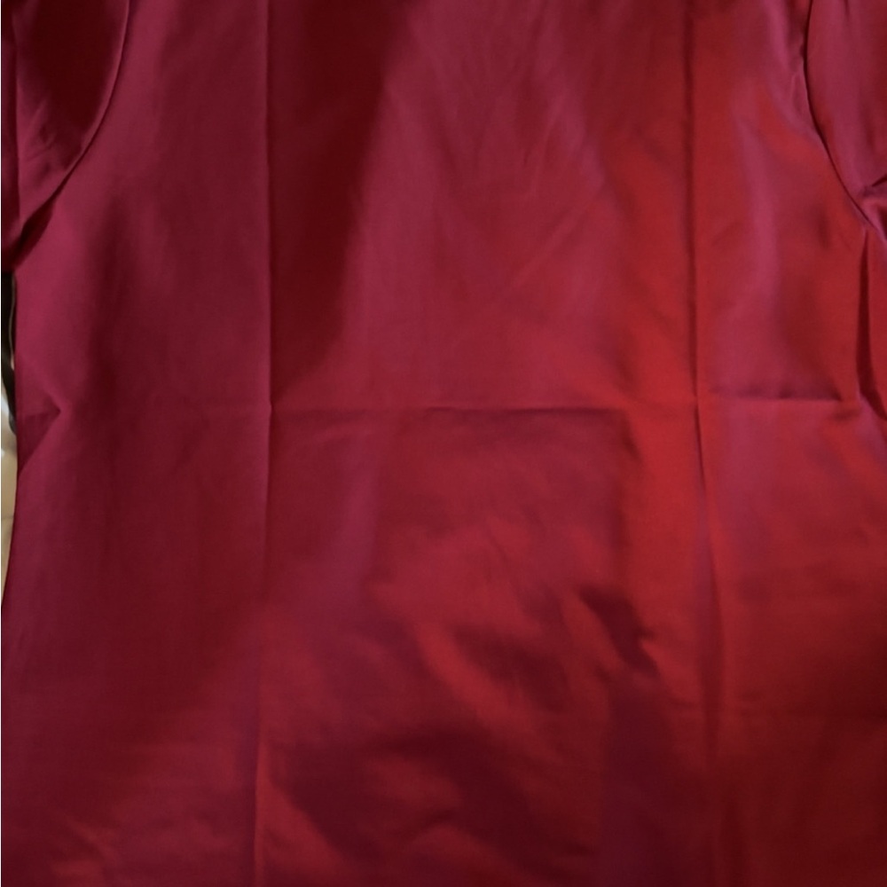 CozyFit Burgundy Scrub Set- Size Small